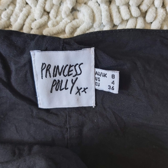 Princess Polly long black mermaid skirt- size 4 - Picture 5 of 10